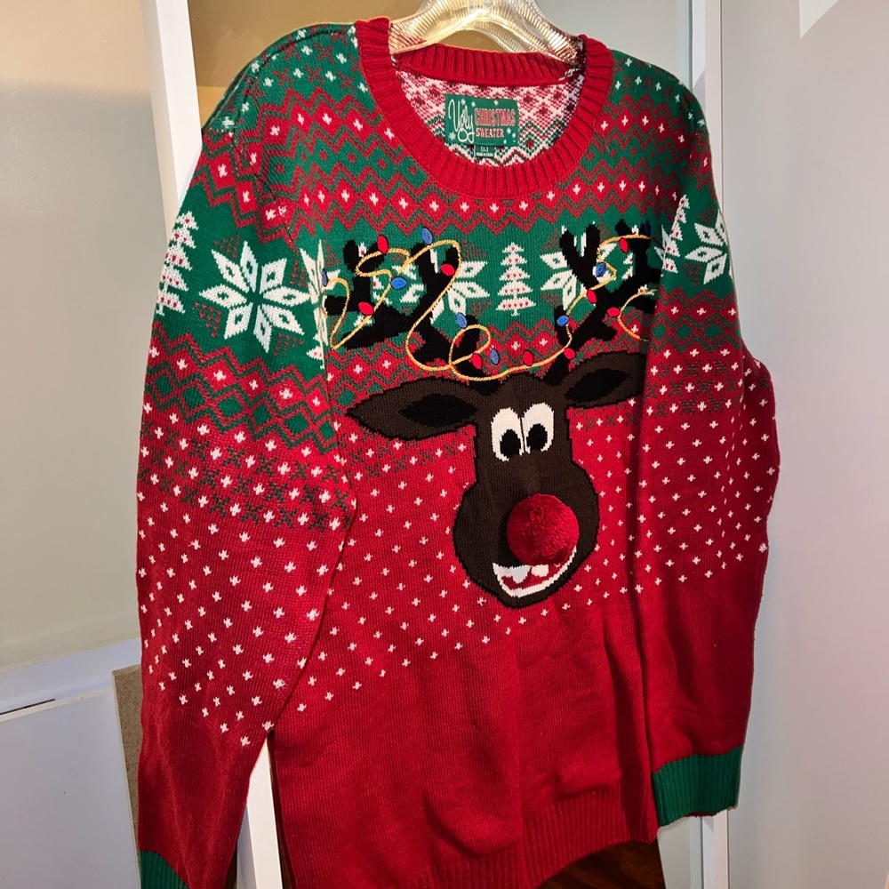 Ugly CHRISTMAS Sweater brand new Size Large